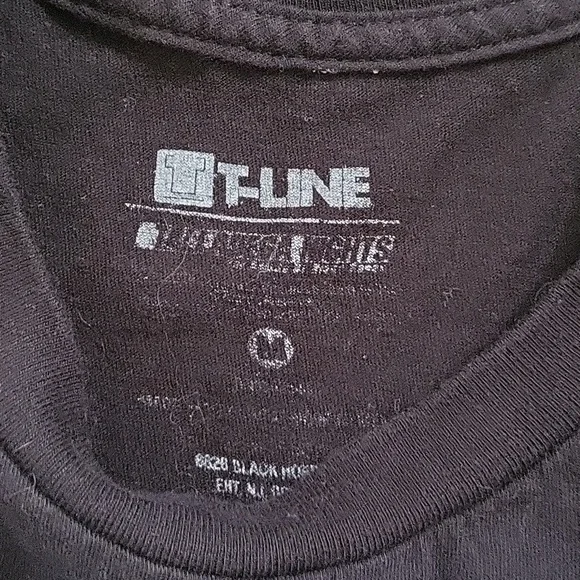 Black T Line Ricky Bobby Medium Tee - Picture 2 of 2